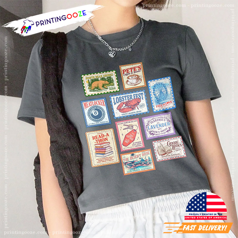 Emily Henry Books Stamp Book Lovers Day Comfort Colors Tee Emily Henry Books Stamp Book Lovers Day Comfort Colors Tee