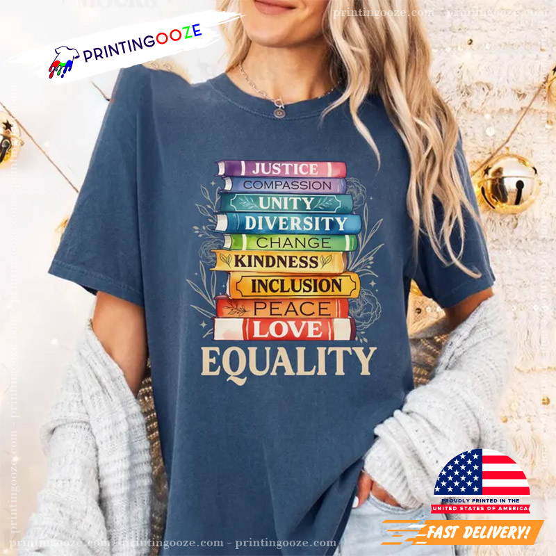 Equality Book International Women Equality Day Comfort Colors Tee Equality Book International Women Equality Day Comfort Colors Tee