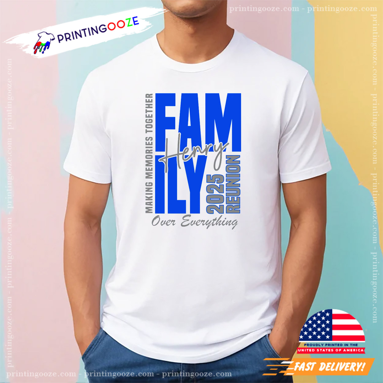 Family Reunion 2025 Custom Shirt Family Reunion 2025 Custom Shirt