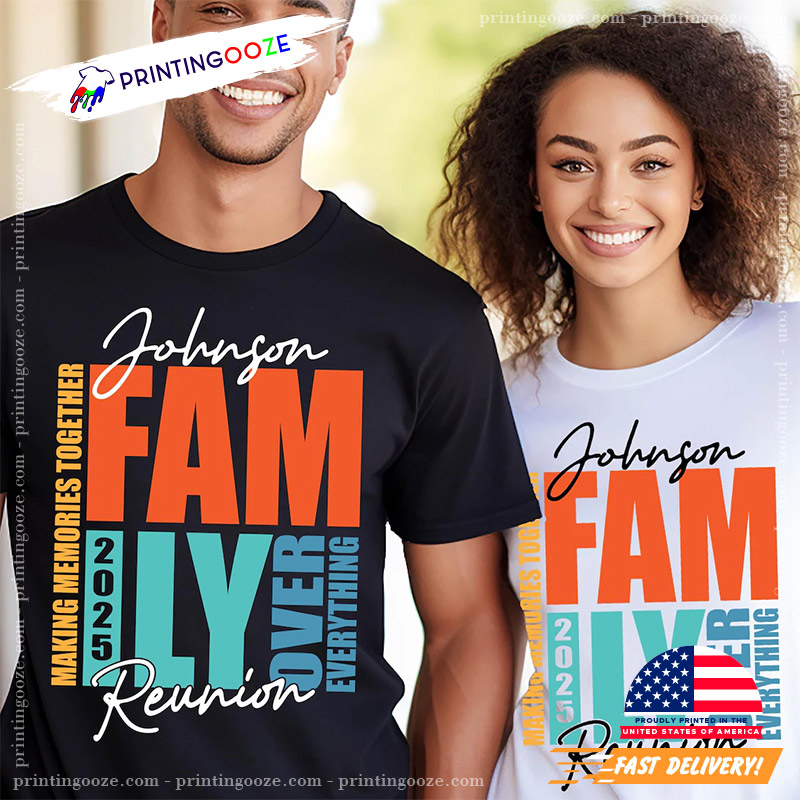 Family Reunion 2025 Funny Family Vacation Shirt Family Reunion 2025 Funny Family Vacation Shirt