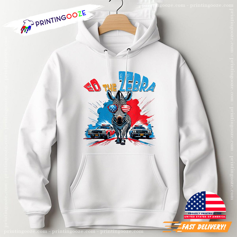 Funny Ed The Zebra USA Cops Shirt Funny Ed The Zebra USA Cops Shirt