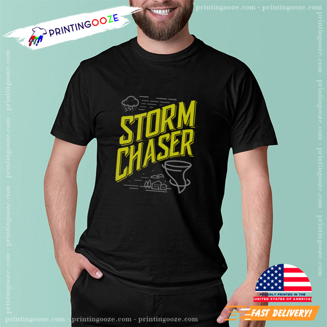 Funny Storm Chaser Weather T Shirt Funny Storm Chaser Weather T Shirt