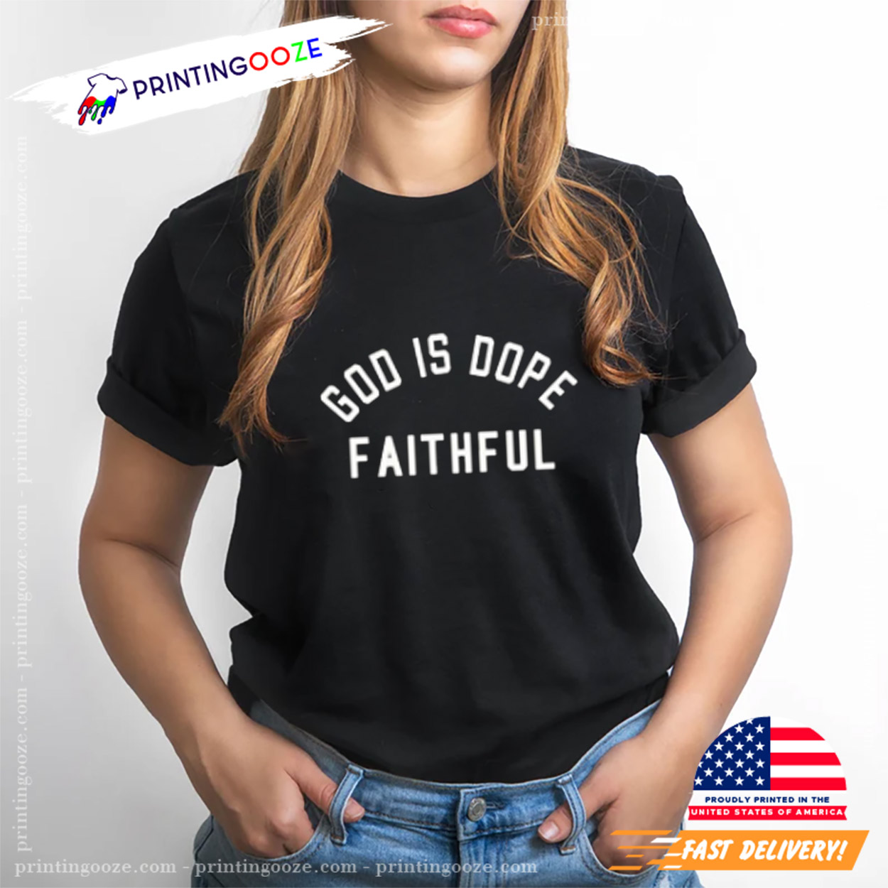 God Is Dope Faithful Unisex T-shirt God Is Dope Faithful Unisex T-shirt
