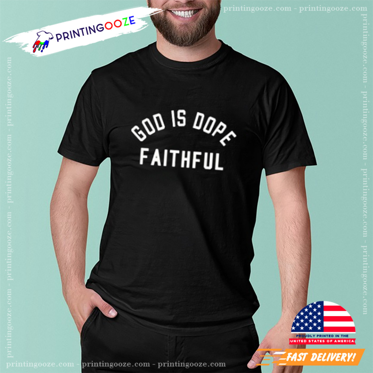 God Is Dope Faithful Unisex T-shirt God Is Dope Faithful Unisex T-shirt