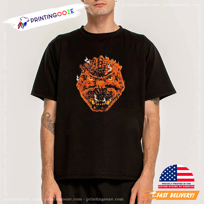 Godzilla Burning Face Tee Godzilla Burning Face Tee
