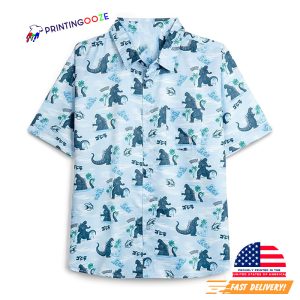 Godzilla Summer Hawaiian T shirt