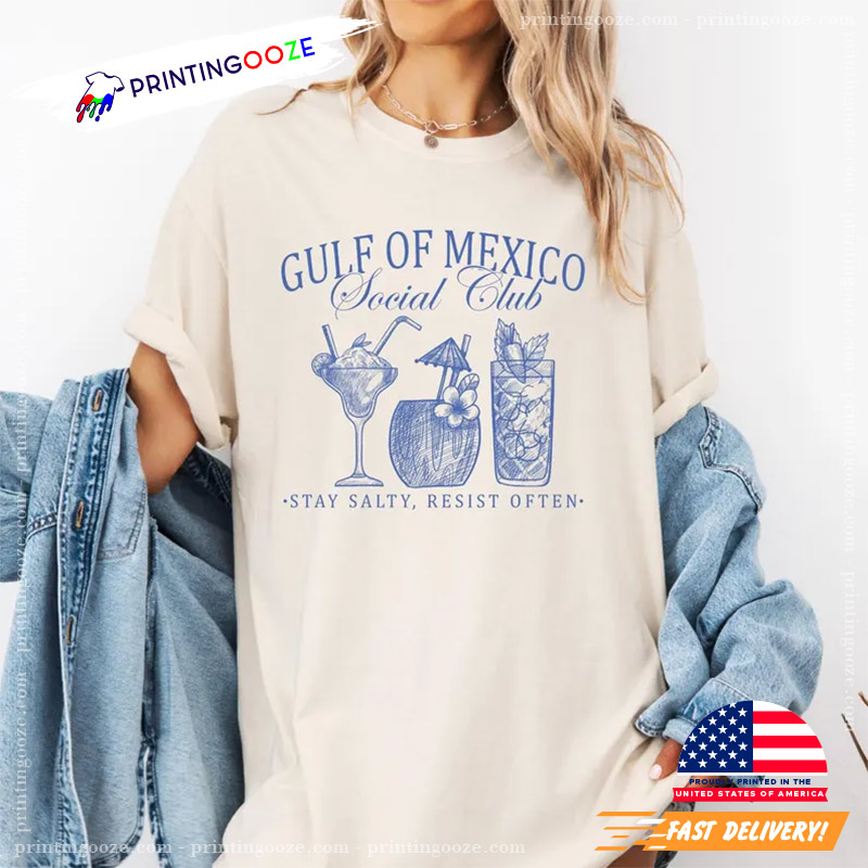 Gulf Of Mexico Social Club Comfort Color Shirt Gulf Of Mexico Social Club Comfort Color Shirt