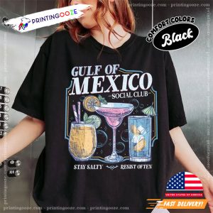 Gulf Of Mexico Social Club Stay Salty Comfort Colors Shirt 1