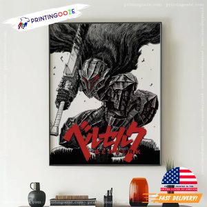 Guts Black Swordsman Berserk Main Character Poster 2