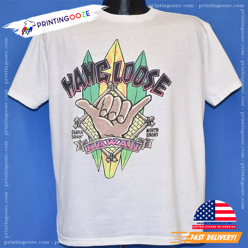 HANG LOOSE NORTH SHORE HAND SIGN T-shirt HANG LOOSE NORTH SHORE HAND SIGN T-shirt