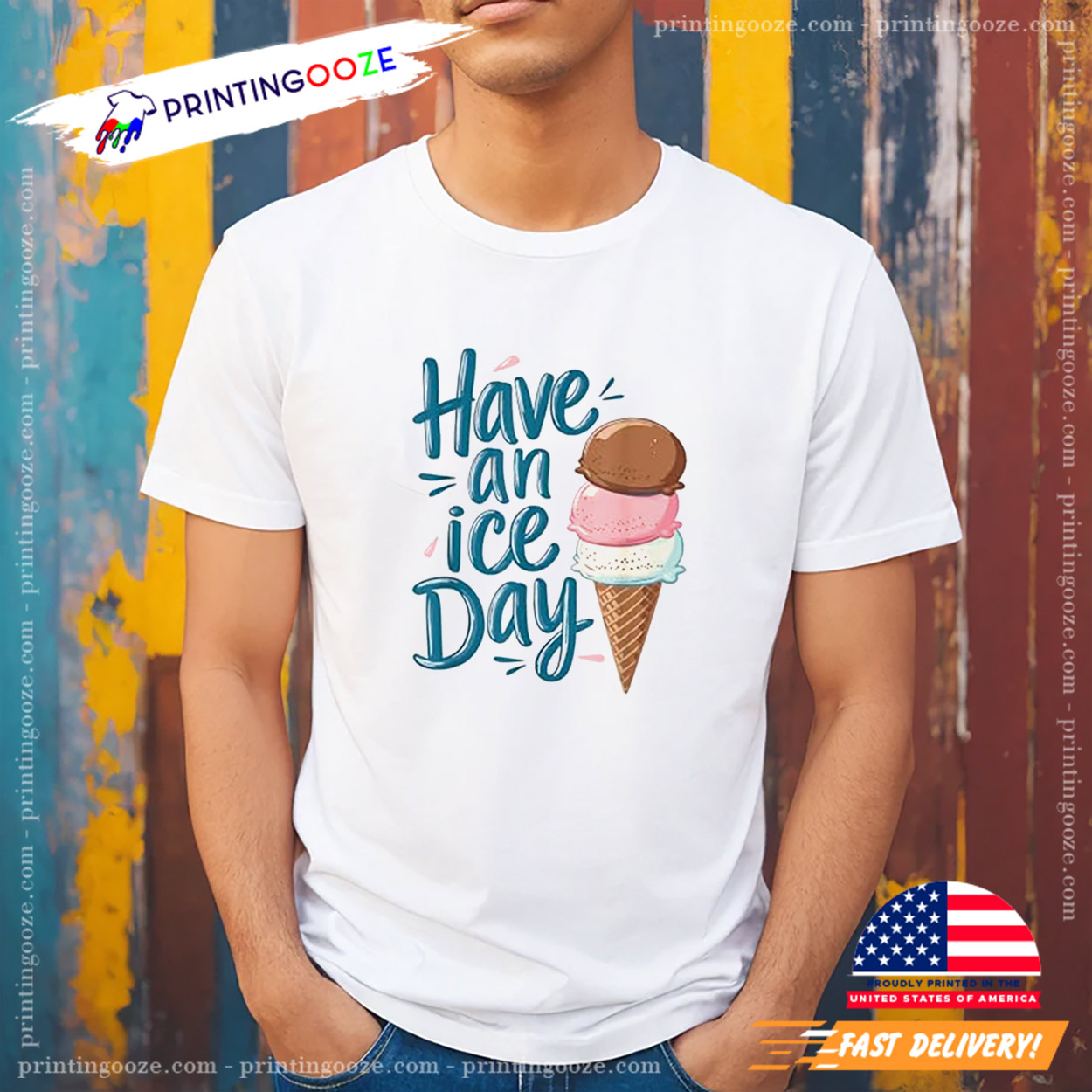Have A Ice Day Ice Cream Day T-shirt Have A Ice Day Ice Cream Day T-shirt