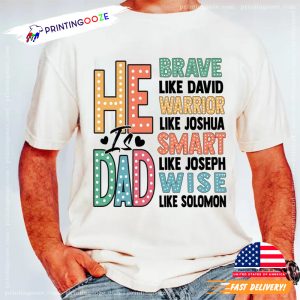 He is Dad Happy Australia Father Day Quote Shirt 1