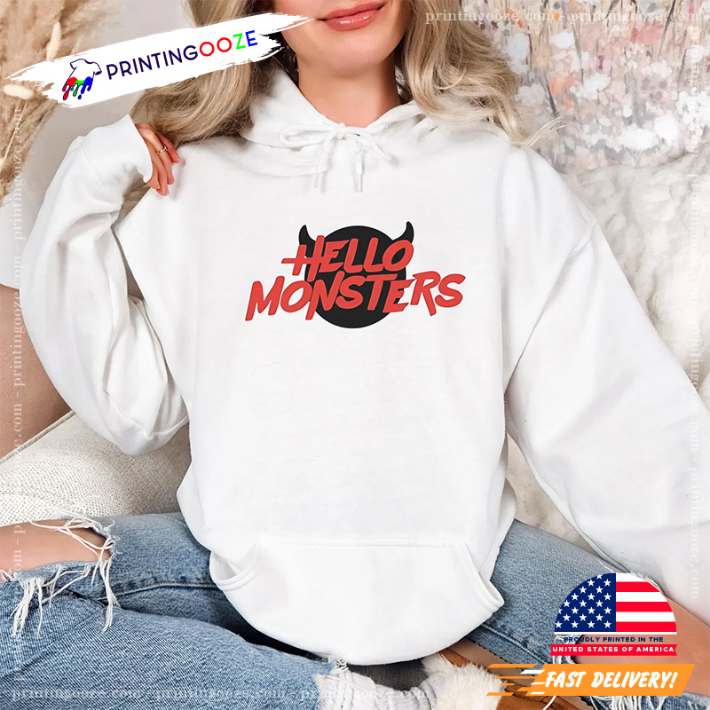 Hello Monster World Tour 2025 Kpop Fans Tee Hello Monster World Tour 2025 Kpop Fans Tee