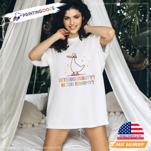 Heterosexuality In This Economy Pride Peace Shirt
