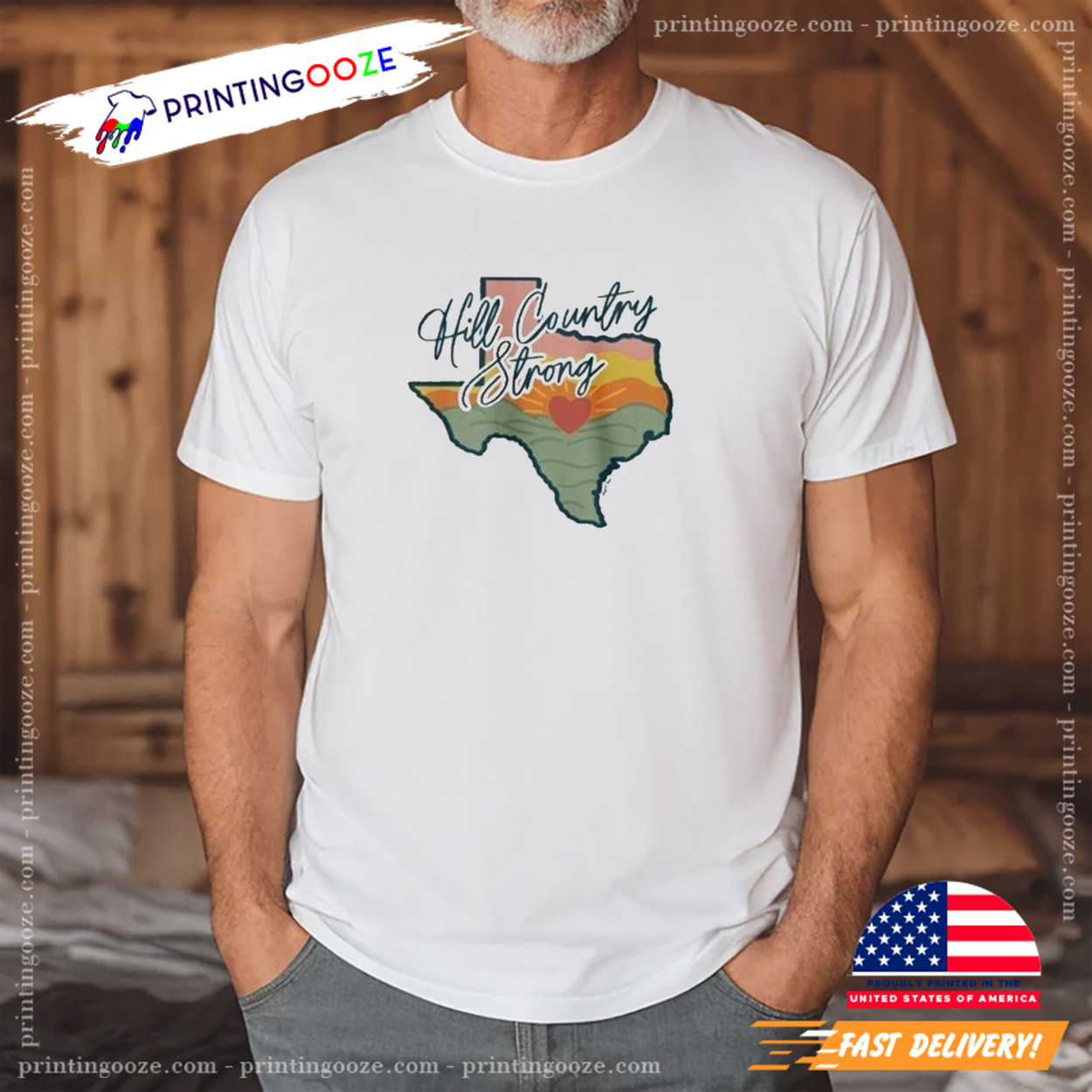 Hill Country Strong, Texas Flood Support T-shirt Hill Country Strong, Texas Flood Support T-shirt