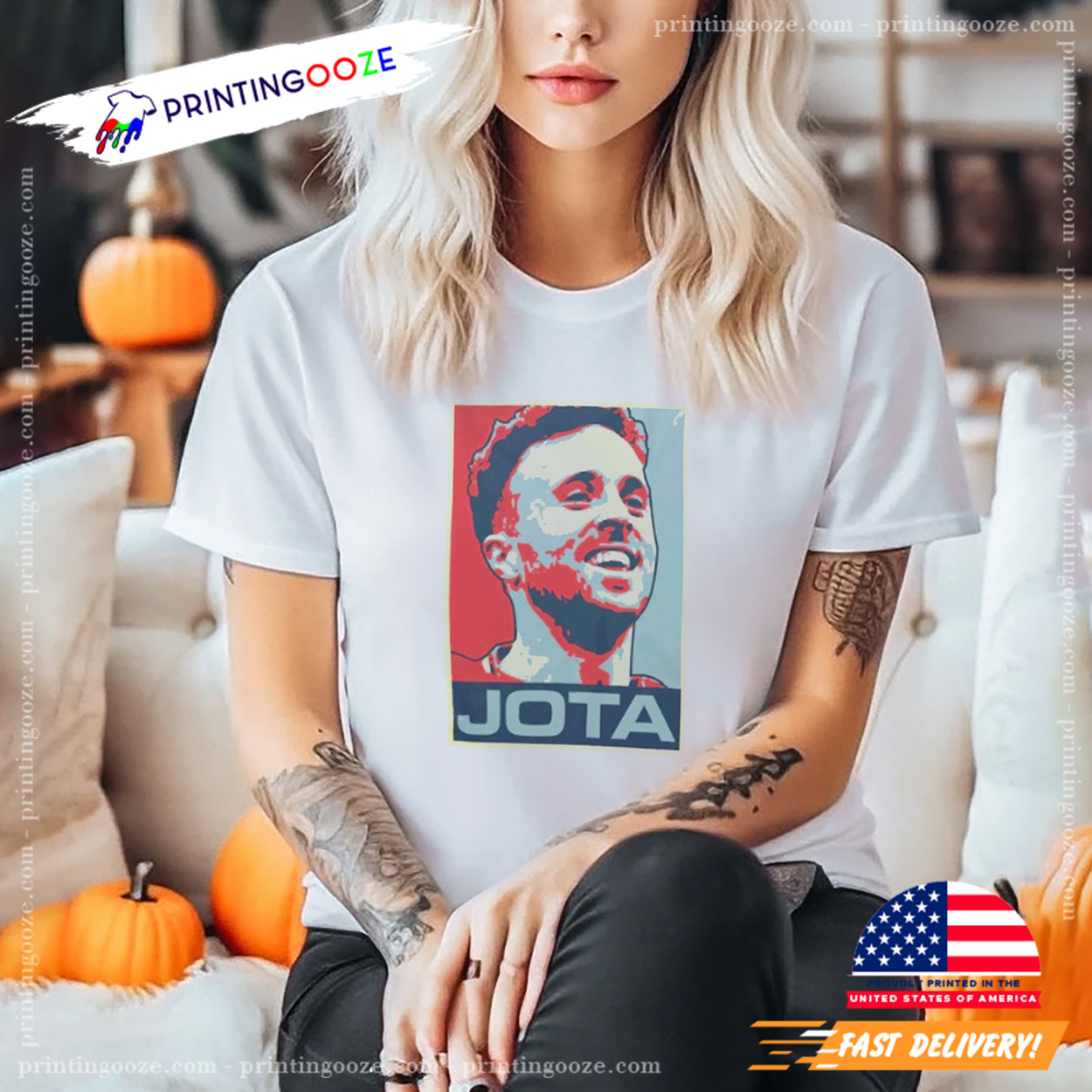 Hope Diogo Jota Memories T-shirt Hope Diogo Jota Memories T-shirt