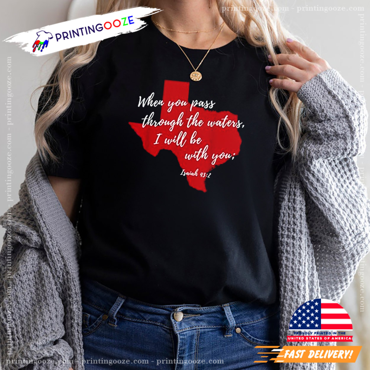 I Will Be With You,Texas Flood Texas Strong T-shirt I Will Be With You,Texas Flood Texas Strong T-shirt