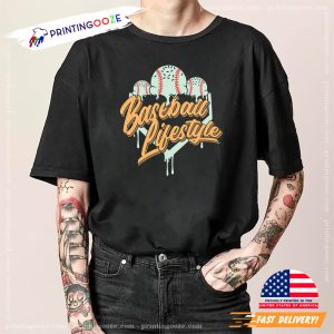 Ice Cream Baseball Lifestyle T shirt 2