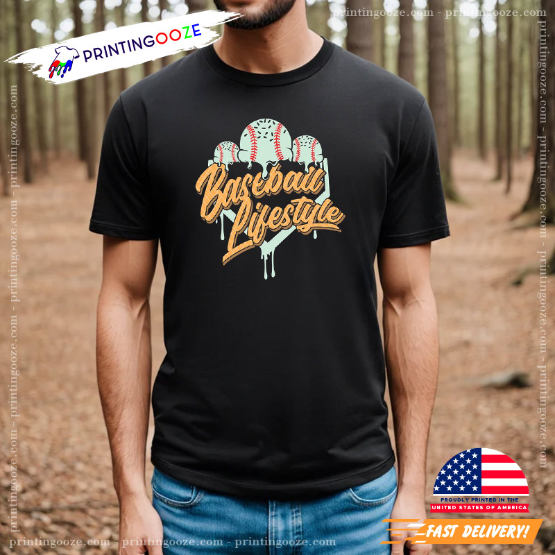 Ice Cream Baseball Lifestyle T-shirt Ice Cream Baseball Lifestyle T-shirt