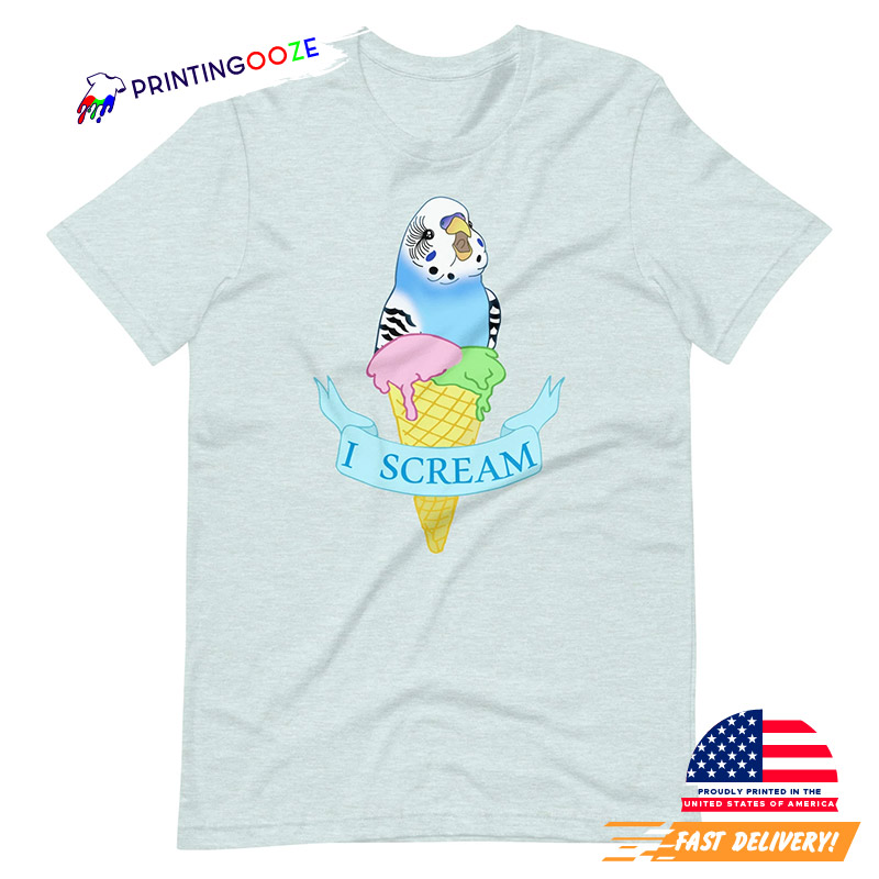 Ice Cream Blue Budgerigar Funny Ice Cream Comfort Colors shirt Ice Cream Blue Budgerigar Funny Ice Cream Comfort Colors shirt