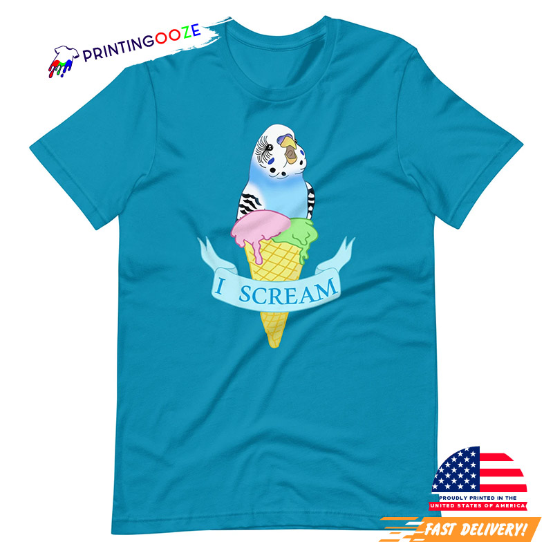 Ice Cream Blue Budgerigar Funny Ice Cream Comfort Colors shirt Ice Cream Blue Budgerigar Funny Ice Cream Comfort Colors shirt
