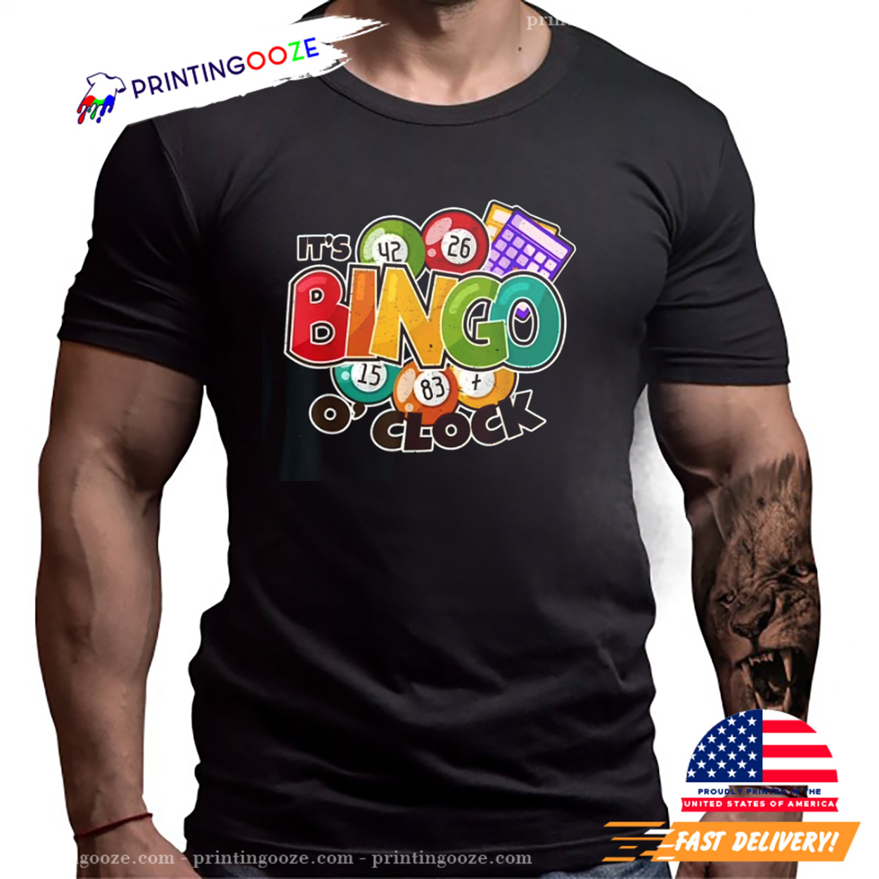 Its Bingo O Clock Funny Bingo Shirt Its Bingo O Clock Funny Bingo Shirt