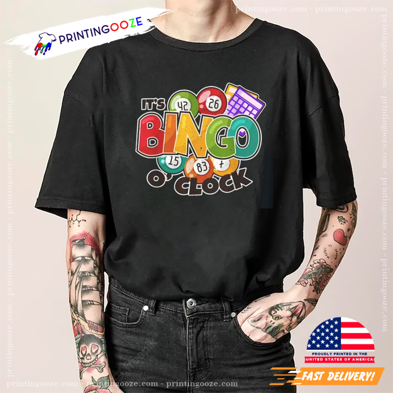 Its Bingo O Clock Funny Bingo Shirt Its Bingo O Clock Funny Bingo Shirt