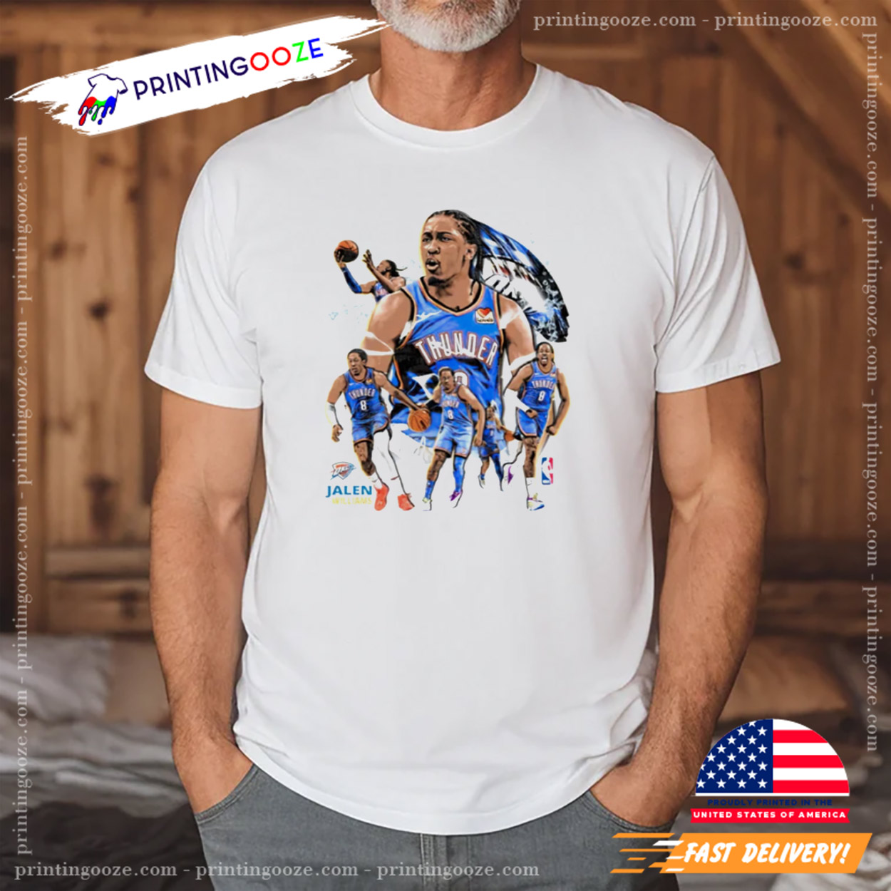 Jalen Williams Oklahoma City Thunder NBA Shirt Jalen Williams Oklahoma City Thunder NBA Shirt