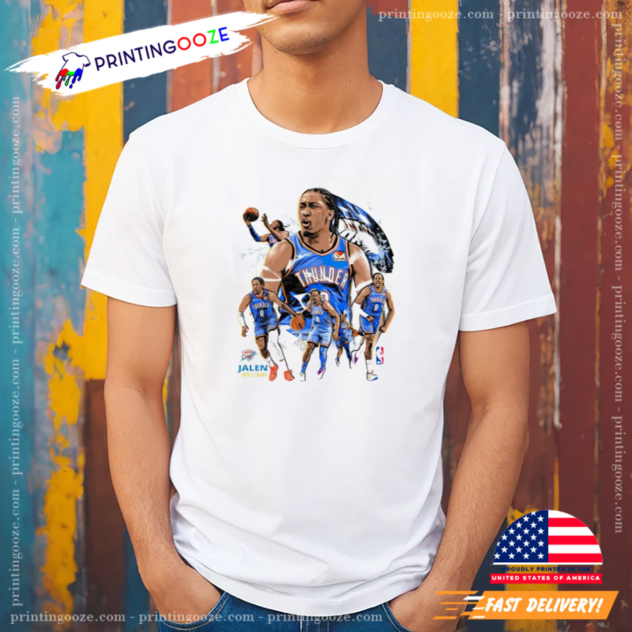Jalen Williams Oklahoma City Thunder NBA Shirt Jalen Williams Oklahoma City Thunder NBA Shirt