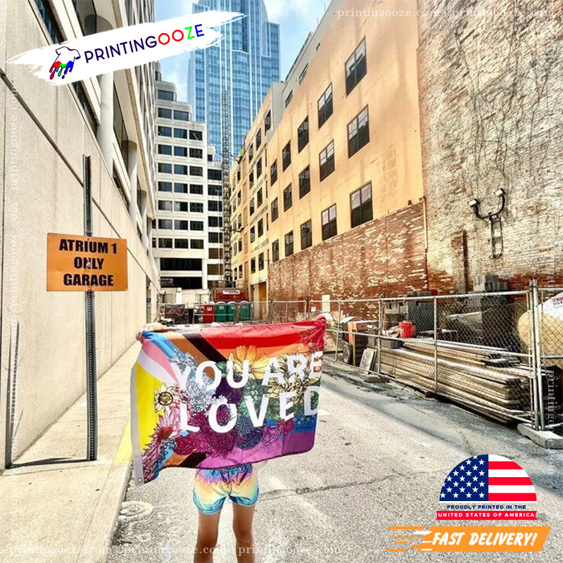 LGBTQ You Are Loved Pride Flag LGBTQ You Are Loved Pride Flag