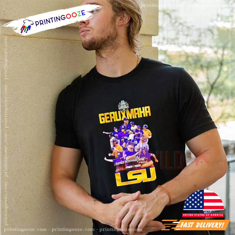 LSU Baseball Geauxmaha Super Regional Champions Shirt LSU Baseball Geauxmaha Super Regional Champions Shirt