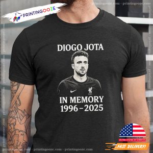 Liverpool Diogo Jota In Memory 1996 2025 T shirt 3