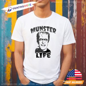 Munster Life Vintage Frankenstein Halloween Shirt 1