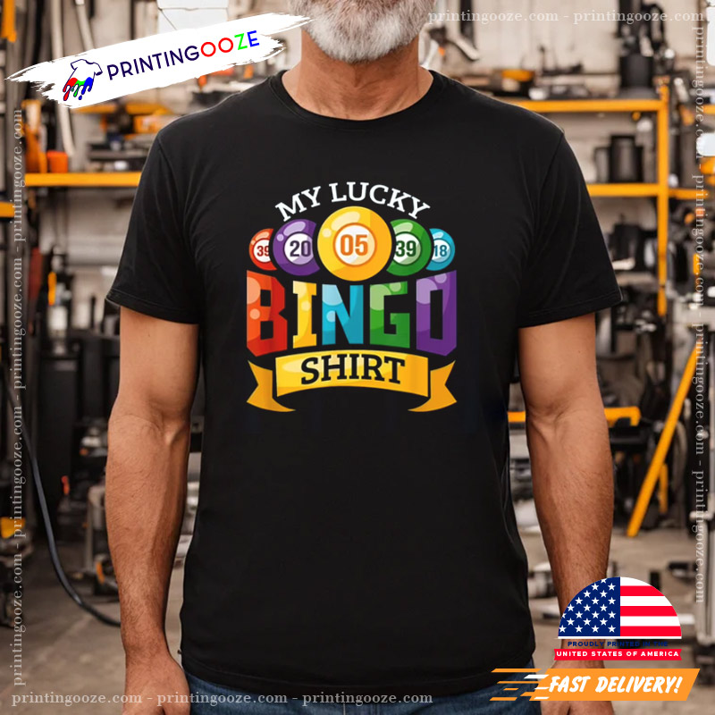 My Lucky Number Bingo Shirt For Bingo Player My Lucky Number Bingo Shirt For Bingo Player