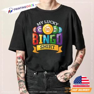 My Lucky Number Bingo Shirt For Bingo Player 2