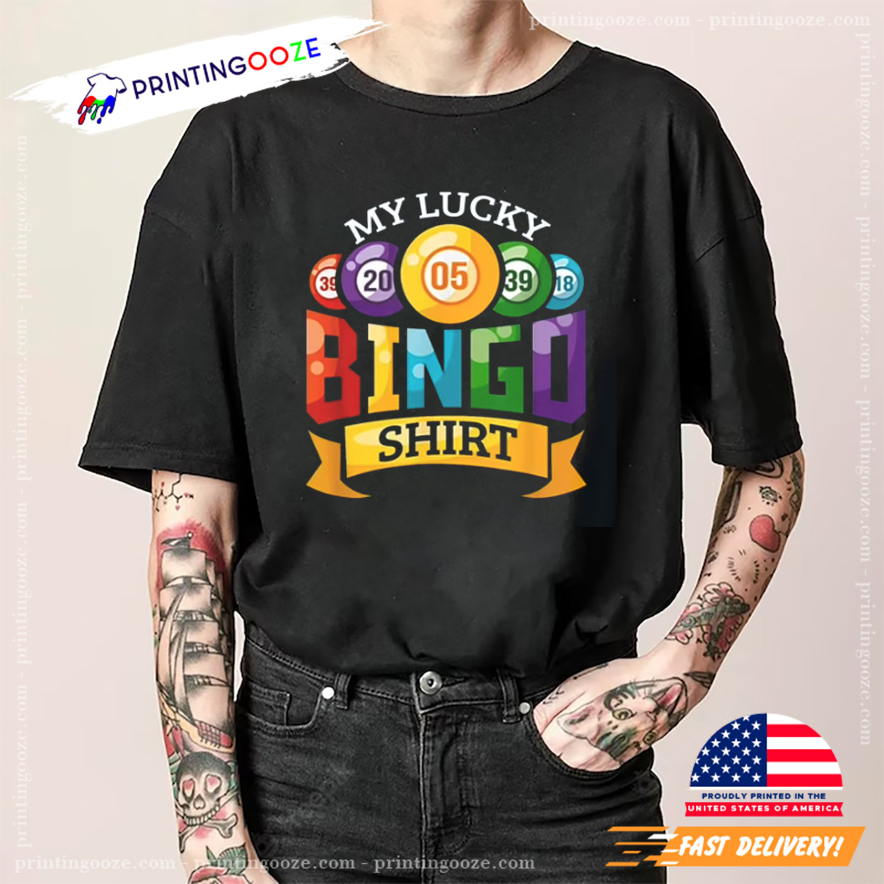 My Lucky Number Bingo Shirt For Bingo Player My Lucky Number Bingo Shirt For Bingo Player