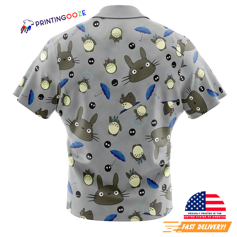 My Neighbor Totoro Ghibli Pattern Hawaiian Shirt My Neighbor Totoro Ghibli Pattern Hawaiian Shirt