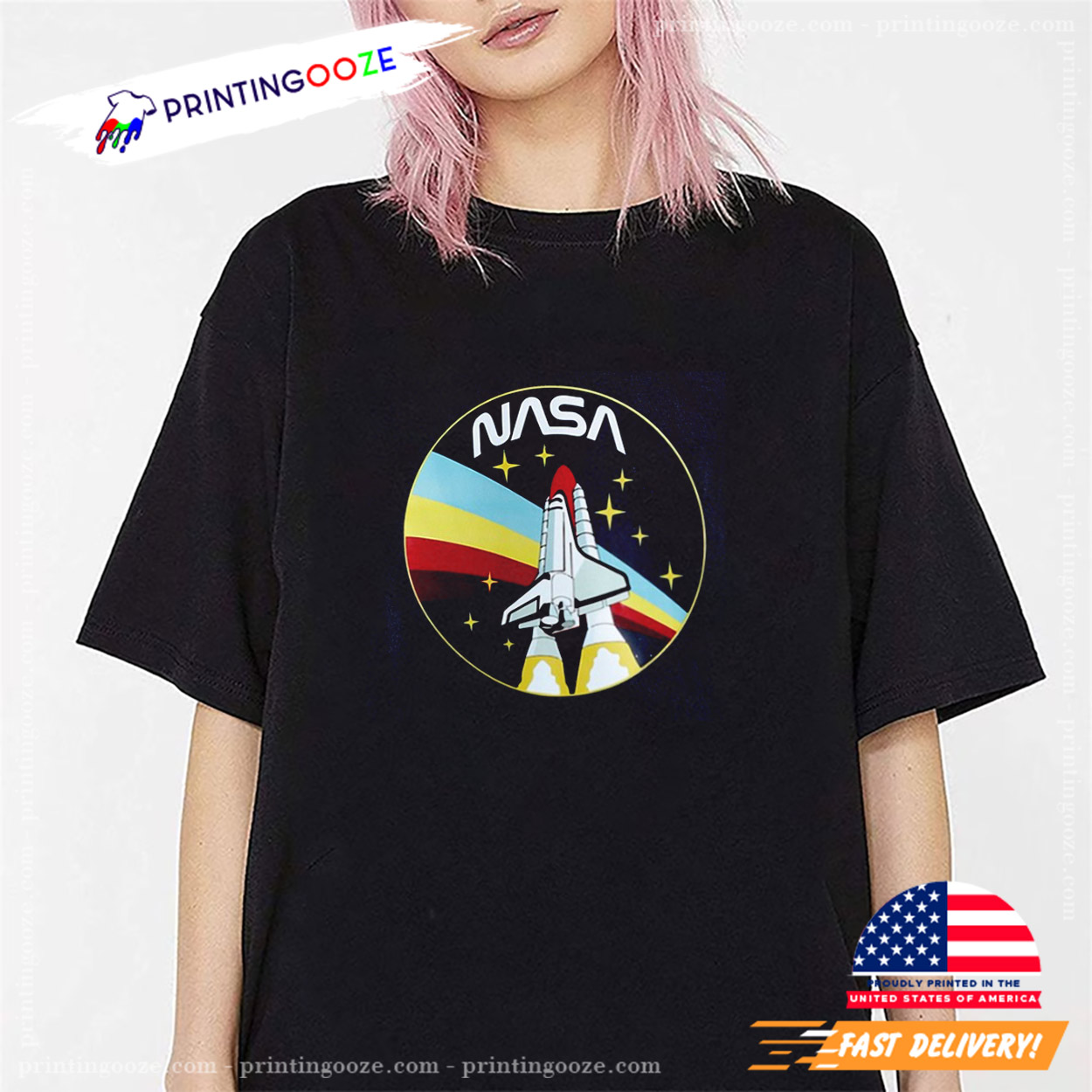 Nasa Spaceship Launch Happy National Moon Day Shirt Nasa Spaceship Launch Happy National Moon Day Shirt
