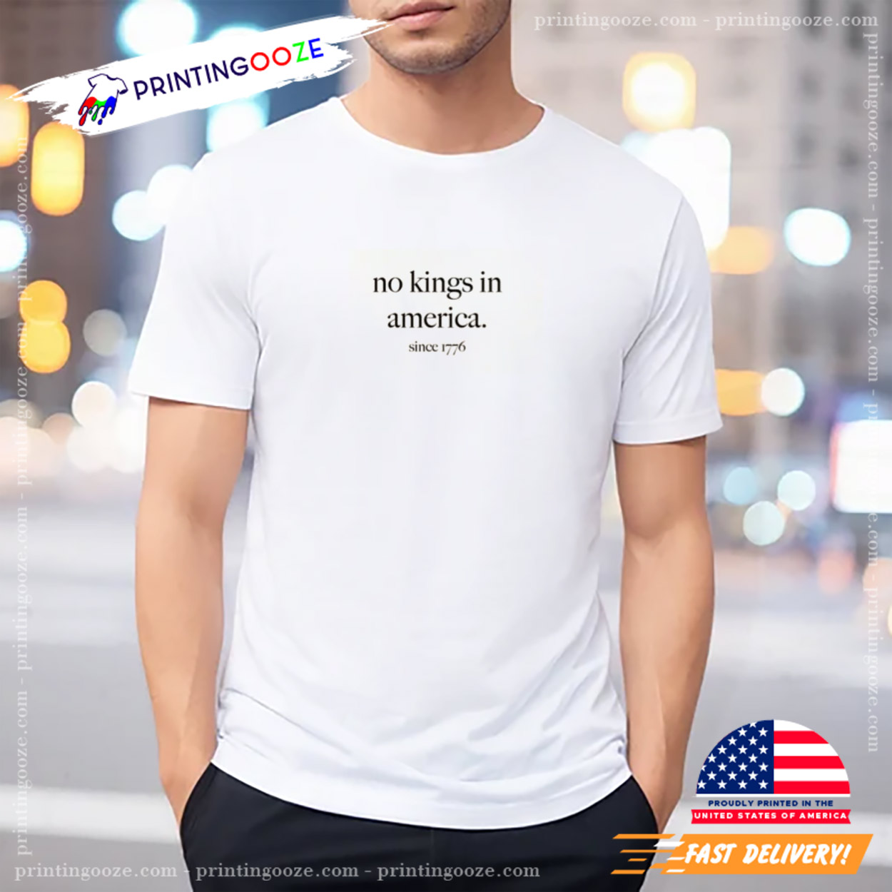 No Kings In America Anti Fascism Shirt No Kings In America Anti Fascism Shirt