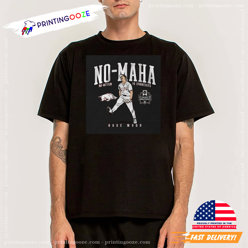 No-Maha No Hitter 19 Strikeouts NCAA Shirt No-Maha No Hitter 19 Strikeouts NCAA Shirt