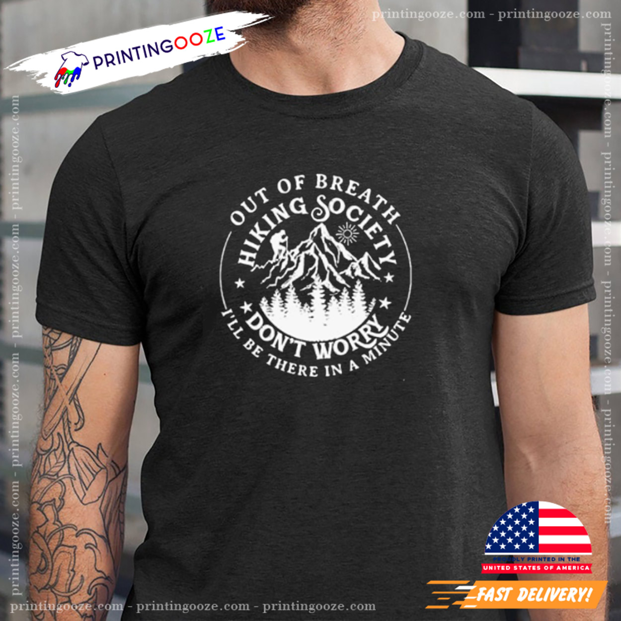 Out Of Breath Hiking Society Shirt Out Of Breath Hiking Society Shirt