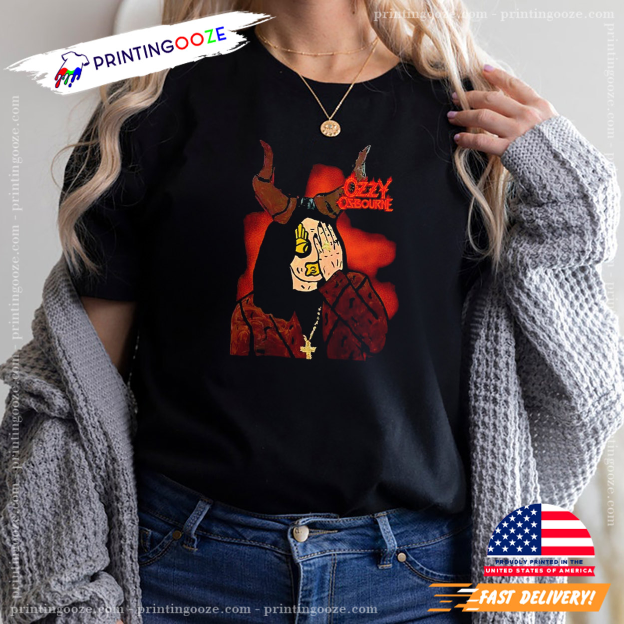 Ozzy Devil Ozzy Osbourne Back To The Beginning T-shirt Ozzy Devil Ozzy Osbourne Back To The Beginning T-shirt