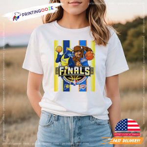 Pacers Vs Thunder Mascot 2025 NBA Finals Shirt 2