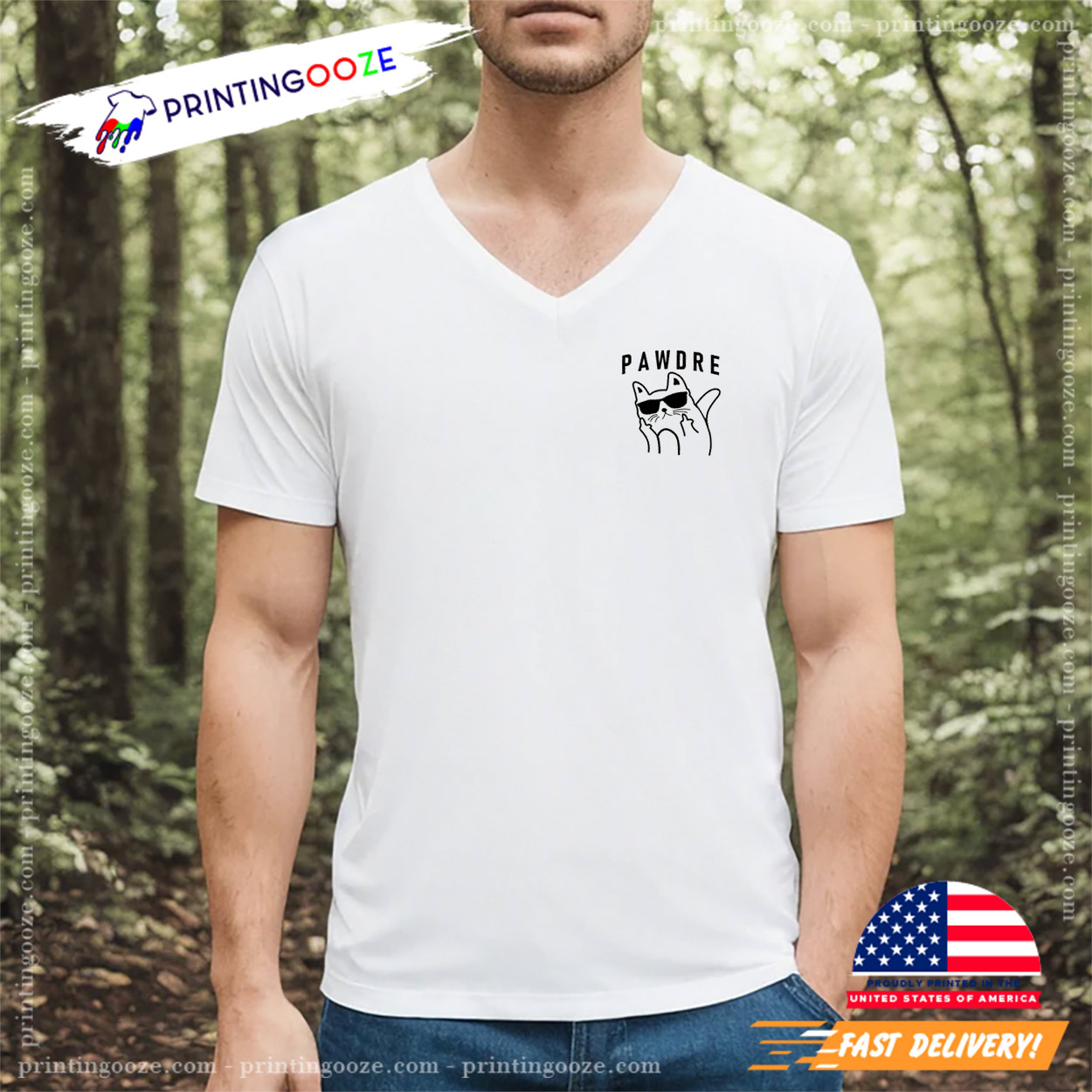 Pawdre Cat Dad Parody T-shirt Pawdre Cat Dad Parody T-shirt
