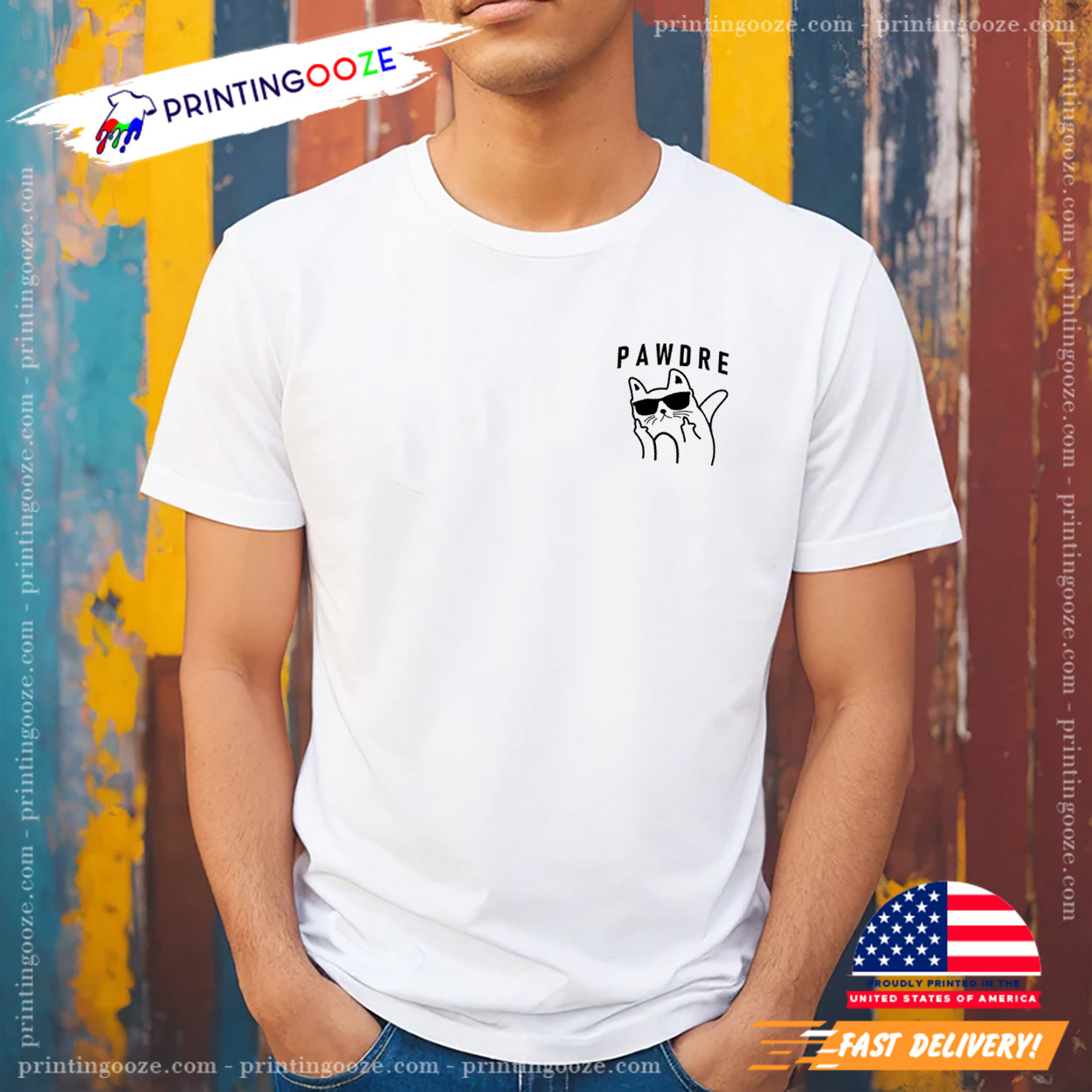 Pawdre Cat Dad Parody T-shirt Pawdre Cat Dad Parody T-shirt