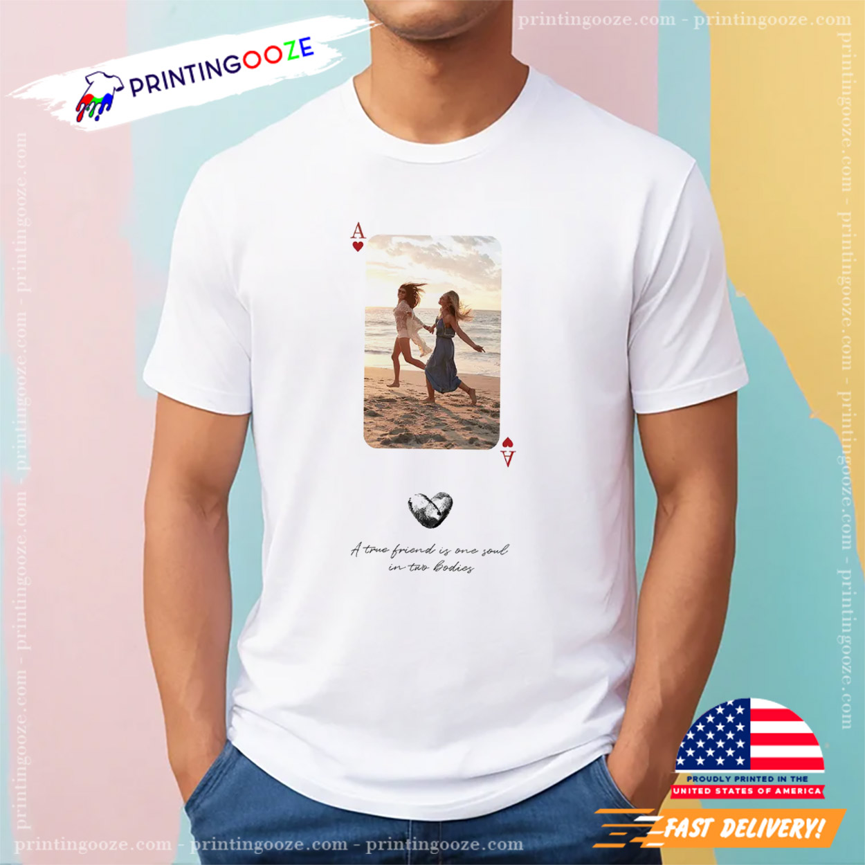 Personalized ACE Card Best Friend Forever Shirt Personalized ACE Card Best Friend Forever Shirt