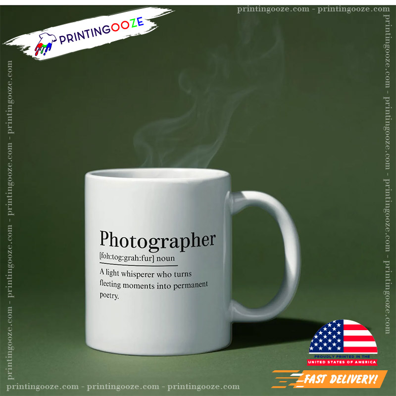 Photographer Definition World Photography Day Mug Photographer Definition World Photography Day Mug