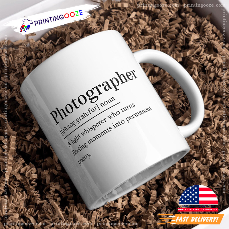 Photographer Definition World Photography Day Mug Photographer Definition World Photography Day Mug