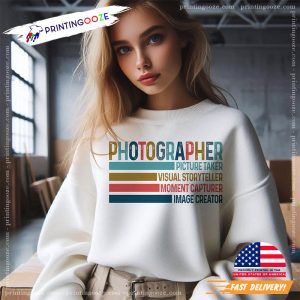 Photographer world day of photography Shirt 2