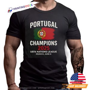Portugal Champions 2025 UEFA Nations League Shirt 3